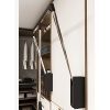 Floating Shelves Liftable Clothes Hanger Dormitory Clothes Bar Closet