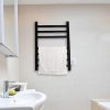 Black Electric Towel Warmer, Wall Mounted Towel Warmer