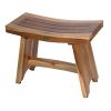 EcoDecors Serenity Shower Bench, Natural