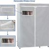 Simple Houseware Freestanding Cloths Garment Organizer Closet