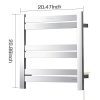 SHARNDY Heated Towel Rack Wall Mounted Plug-in Polished Towel Warmers