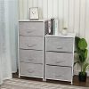 YOURLITEAMZ 3-Drawer Storage Organizer Dresser Non-Woven Fabric Organizer