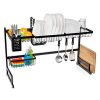 Jumbl Over Sink Dish Drying Rack | Large Two Tier Vertical