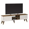 Decorotika Eggea Modern TV Stand Media Console fits