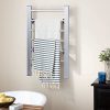 Tangkula Towel Warmer, 6 Bar 100W Home Bathroom Space Saving Wall Mounted