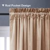 NICETOWN Room Darkening Velvet Curtains - Rod Pocket Super Soft Thick Panels