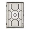 Kate and Laurel Megara Wooden Wall Hanging Curio Cabinet