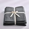 Doffapd Duvet Cover King, Washed Cotton Duvet Cover Set