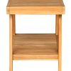 Ivena Furnishing Teak Shower Bench