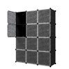 KOUSI Portable Cube Storage - 14"x14" Cube Cube Organizer Storage Organizer