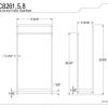 Kingston Brass Pedestal 2-Tier Steel Construction Towel Rack