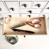 HYGGEHAUS White Desk Organizer with Drawers in Wood
