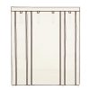 SONGMICS 59" Portable Clothes Closet Wardrobe Storage Organizer