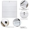 lateral Filing Cabinet 2 Drawer Locking File Cabinet 3 Drawers Metal Organizer
