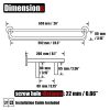 JQK Bathroom Towel Rack, Towel Shelf with 24 Inch Double Bar