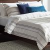 Rivet Classic Maxwell Garment- Washed Stripe King Duvet Cover Set