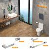 Durafe Brushed Nickel Bathroom Hardware Set – Modern, Durable & Rustproof