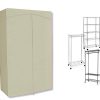 ClarUSA Premium Canvas/Duck Cover fits an Existing Garment/Shelf Unit