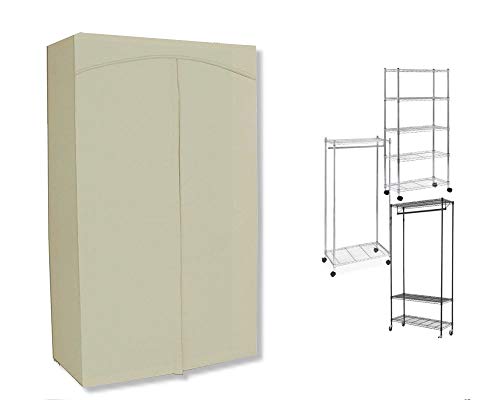 ClarUSA Premium Canvas/Duck Cover fits an Existing Garment/Shelf Unit