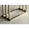 Kingston Brass Edenscape 3-Tier Pedestal Towel Rack Brushed Nickel