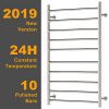 Hromee Wall Mounted Plug-in Straight Towel Warmer Electric Heated Drying Racks