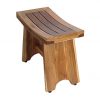 EcoDecors Serenity Shower Bench, Natural