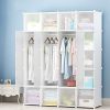 MEGAFUTURE DIY Portable Wardrobe Clothes Closet Modular Storage Organizer