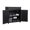 Yaheetech Shoe Cabinet Office Bathroom Storage Cabinet