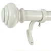 Beme International Decopolitan 1-Inch Urn Telescoping Drapery Rod Set