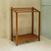 Cambridge-Casual Estate Towel Rack, Natural Teak