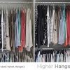 Higher Hangers Space Saving Velvet Clothes Hangers Slimline Heavy Duty
