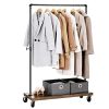 SONGMICS Clothes Rack, Industrial Pipe Style Rolling Garment Rack