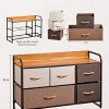 Kealive Drawer Dresser Storage Organizer 5-Drawers for Closet