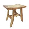 EcoDecors Satori Shower Stool, Natural
