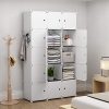 YOZO Modular Closet Portable Wardrobe Dresser Teens Kids Chest
