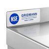 GRIDMANN NSF Stainless Steel Kitchen Wall Mount Shelf Commercial