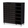 Organize Your Shoes in Style with the Baxton Studio Shirley Shoe Cabinet! 👞