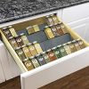 Lynk Professional Adjustable Expandable 4 Tier Steel Spice Rack