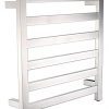 ANZZI Note 6-Bar Wall Mounted Towel Warmer in Polished Chrome