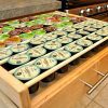 Coffee Pod Storage Organizer Insert for Drawer Holds