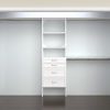 ClosetMaid SuiteSymphony Closet Organizer with Shelves and 4 Drawers