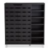 Organize Your Shoes in Style with the Baxton Studio Shirley Shoe Cabinet! 👞