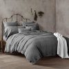 Doffapd Duvet Cover King, Washed Cotton Duvet Cover Set