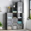 KOUSI Portable Cube Storage - 14"x14" Cube Cube Organizer Storage Organizer