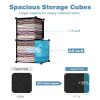 LANGRIA 30-Cube DIY Modular Shelving Storage Organizer Extra Large
