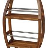 AquaTeak The Original Moa Teak & Stainless Shower Organizer