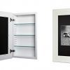 14x24 White Concealed Medicine Cabinet (Extra Large)