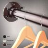 InStyleDesign 1" Premium Adjustable Closet Rod and Socket Set