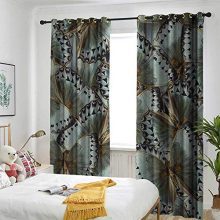 Littletonhome Thermal Curtains Exotic Butterflies Jungle Queen Animal
