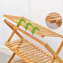 Rakumi Multi-Tier Foldable Bamboo Shoe Rack Multifunctional